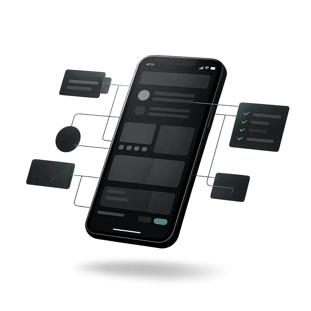 Equipo trabajando en producto digital: planificación, diseño y desarrollo